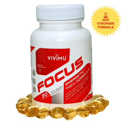 new and improved focus soft gel formula with CBG