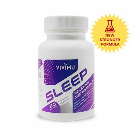 Vivimu CBN Sleep Softgels with Stronger Formula! Front of Bottle