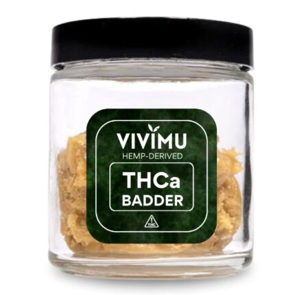Vivimu Hemp-Derived THCA Badder Front View