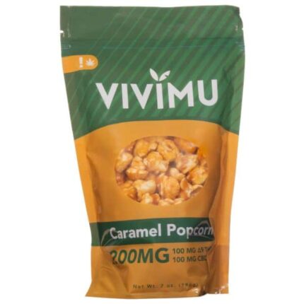 Vivimu Delta 9 THC CBD Caramel Popcorn 200MG View 3