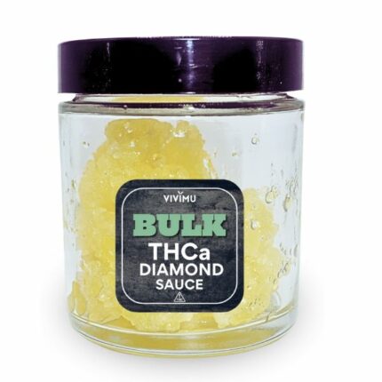 Front View of THCa Diamond Sauce for Vivimu's Bulk Store. Now Open!