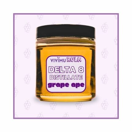 Vivimu Grape Ape Delta 8 Distillate Front View