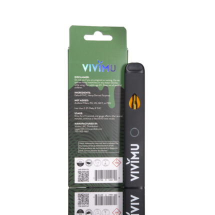 Vivimu Alien OG Delta 8 Live Resin Disposable Vape 2ML Backview 1