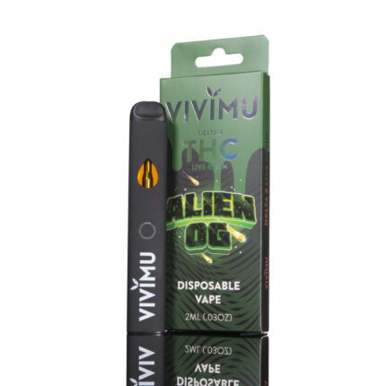vivimu alien og delta 8 disposable vape with box