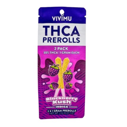 Blackberry Kush THCa Pre-Rolls