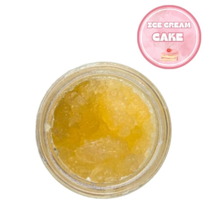 ice cream cake top view